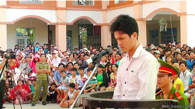 Xét xử gây rối ở tỉnh Bình Dương