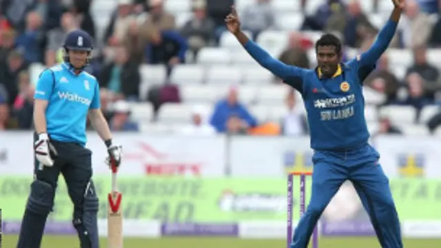 ශ්‍රී ලංකා කණ්ඩායම කඩුල්ලේ රැඳී සිටියේ ඕවර විසි හතරක් පමණයි