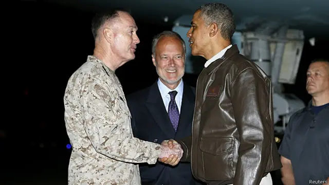 ओबामा अफ़ग़ानिस्तान में