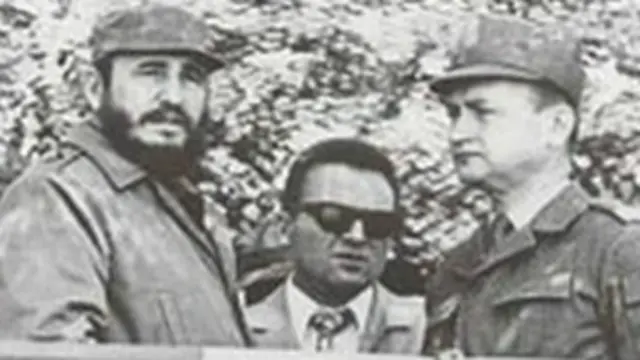 Jaruzelski estuvo con el líder cubano, Fidel Castro, durante su visita a Polonia en 1972.