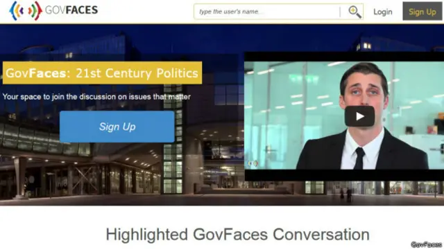 Logo do GovFaces | Crédito: GovFaces