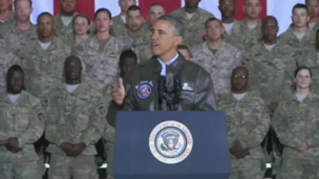 پانچ سال قبل اوباما جي نے تقریر کی تھی کہ افغانستان میں فوج کی تعداد ایک لاکھ سے بڑھا کر فتح حاصل کریں گے