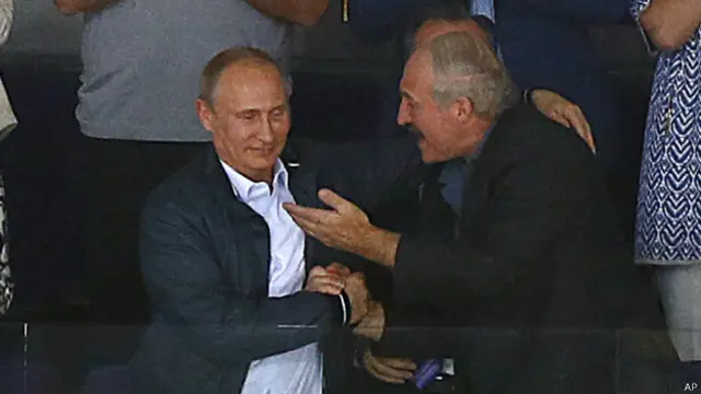 Путин и Лукашенко