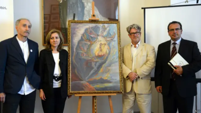 Lukisan ini diteliti skeitar 10 tahun untuk memastikannya sebagai karya Salvador Dali.