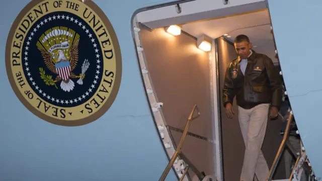 د امریکا ولسمشر باراک اوباما تېر ماښام یکشنبه کابل ته تللی و.