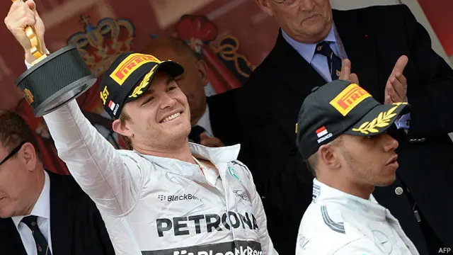 Rosberg y Hamilton