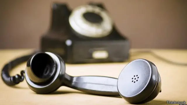 Teléfono de plástico