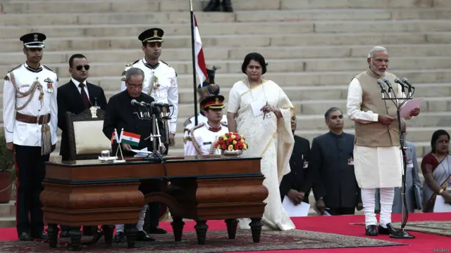 मोदी का शपथ ग्रहण समारोह