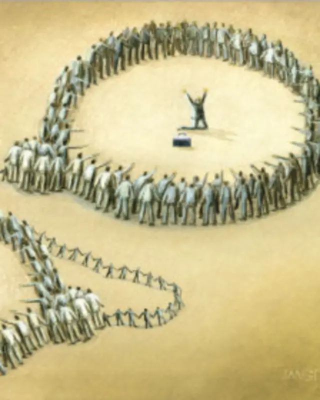 کارتون رضا گنجی، فرهیختگان