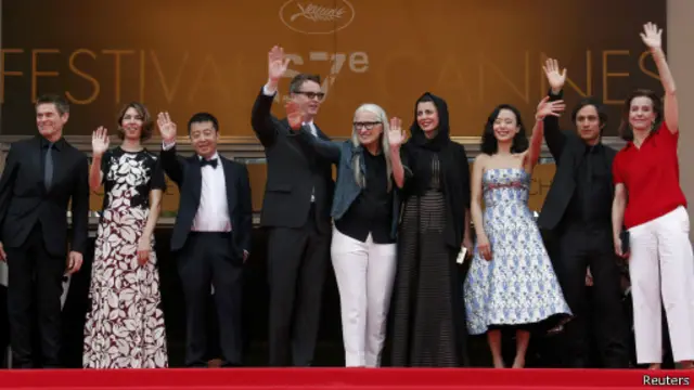 كانت لجنة تحكيم تحكيم المسابقة الكبرى في مهرجان كان برئاسة المخرجة النيوزيلندية جين كامبيون