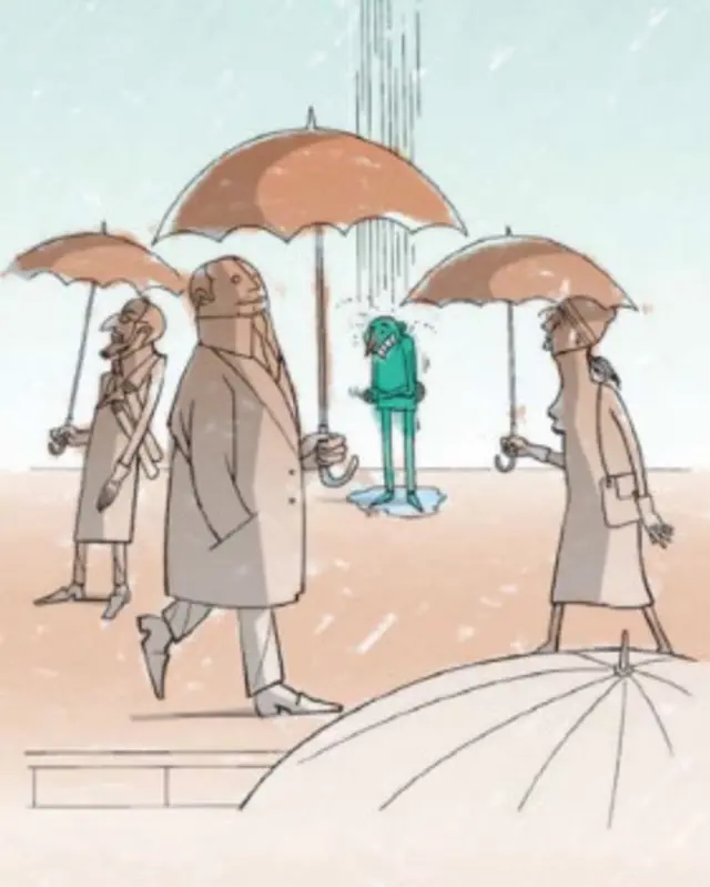 کارتون حسن کریم زاده، شهروند