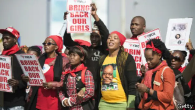protesta contra Boko Haram