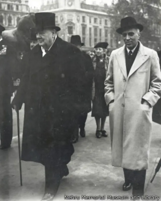 नेहरू और चर्चिल