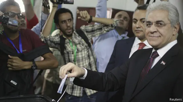 جاء صباحي في المركز الثالث في انتخابات الرئاسة السابقة