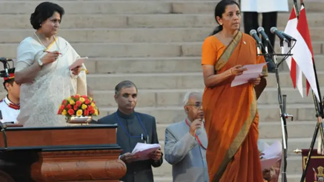 मोदी की कैबिनेट, महिला मंत्री 