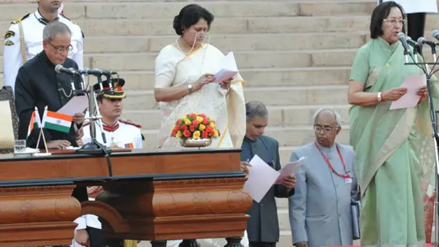 मोदी की कैबिनेट, महिला मंत्री 