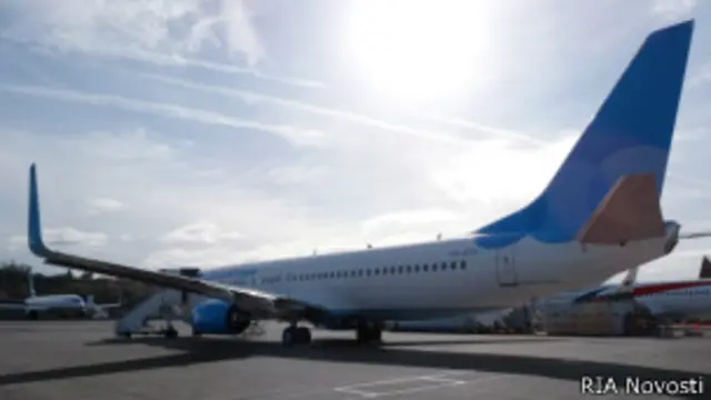 Самолет авиакомпании "Добролет"