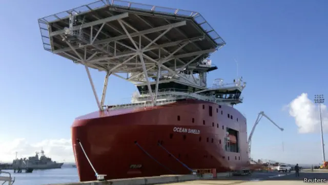 Австралийский поисковый корабль