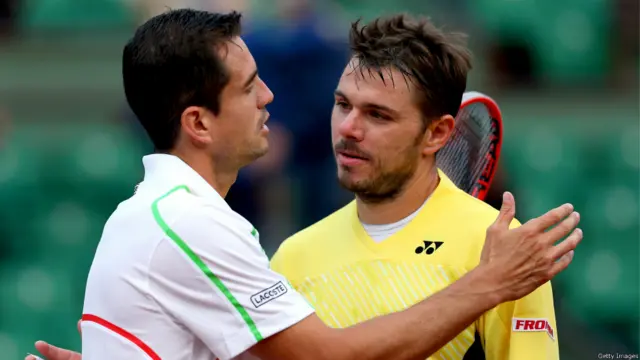 استانیسلاو واورینکا، قهرمان اوپن استرالیا پس از شکست خوردن از گویلرمو گارسیا لوپز از این مسابقات حذف شد