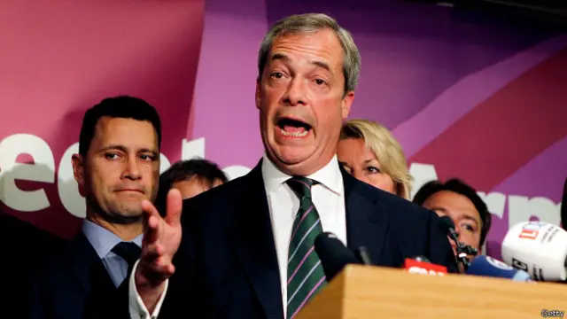 但还有其他一些民调显示，英国独立党的支持率正在下降，越来越多的人认为他们是种族主义者