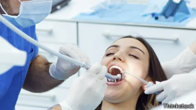 Paciente en el dentista