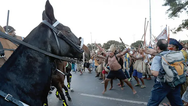 brasilia, protesta