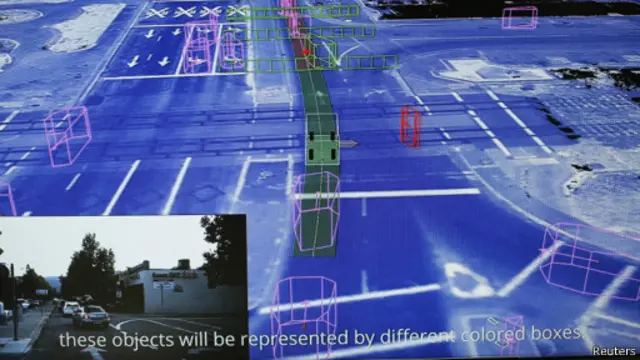 در تولید "خودران" از فناوری راداری و کامپیوتری و نقشه شهری گوگل استفاده شده است