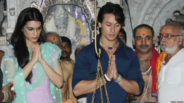 टाइगर श्रॉफ़ और कृति शैनन