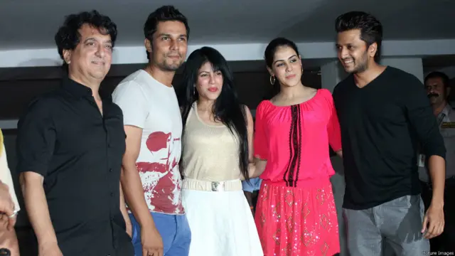 साजिद नाडियाडवाला, कुणाल खेमू, जेनेलिया डीसूज़ा और रितेश देशमुख