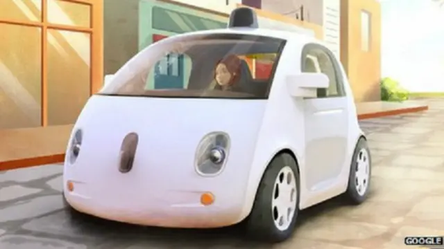 गूगल की स्वचालित कार की तस्वीर