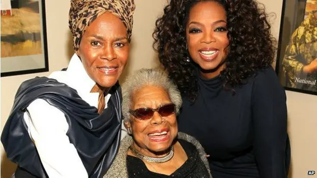 Maya Angelou, Cicely Tyson y Oprah Winfrey