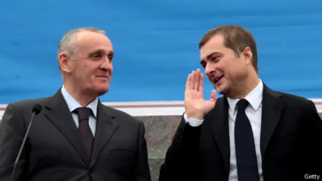 Александр Анкваб и Владислав Сурков