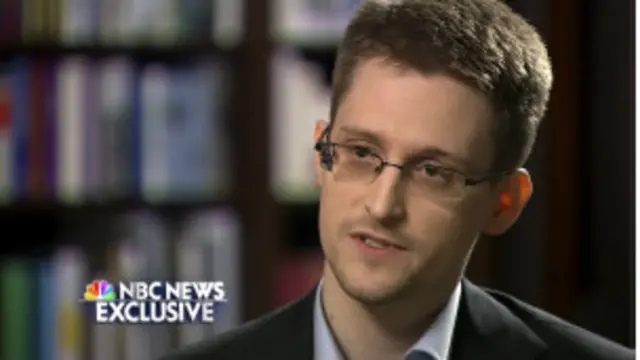 سرب إدوارد سنةدن وثائق استخبارية إلى الصحافة العام الماضي