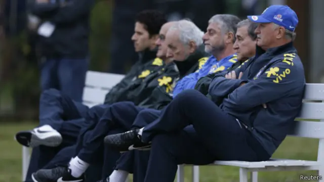 Comissão técnica da Seleção (Reuters)