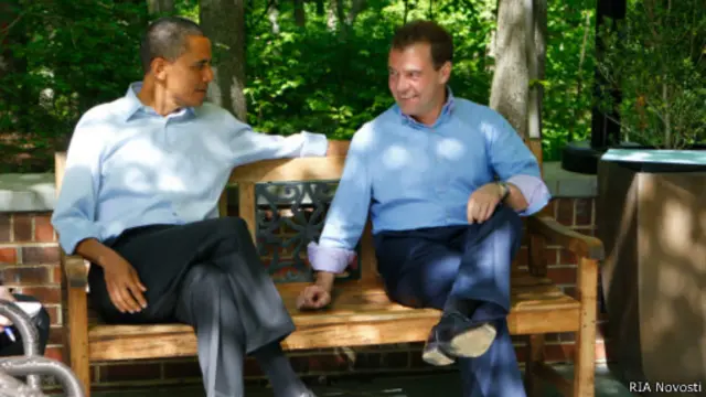 Обама и Медведев