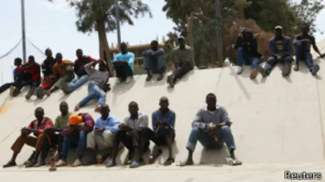 Мігранти в Лівії