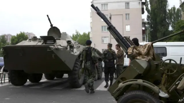 تجهیز شبه‌نظامیان به اسلحه سنگین شرایط نگران‌کننده‌ای در شرق اوکراین ایجاد کرده است