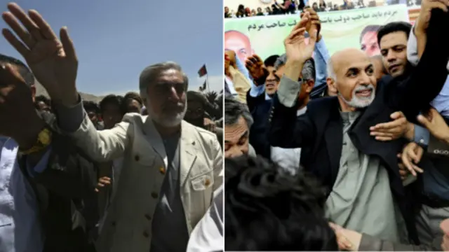 دواړو مخکښو نوماندانو بېلابېلو سیمو ته سفرونه درلودل.