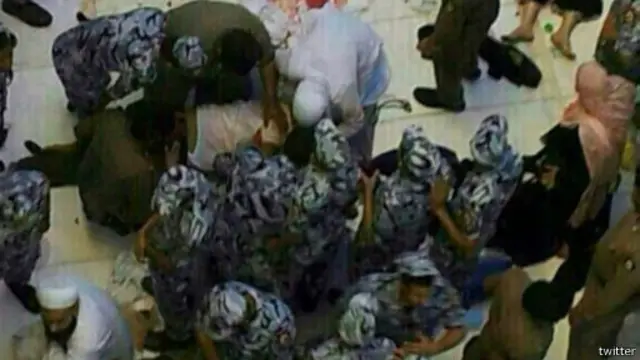 صورة للواقعة (عبر تويتر)