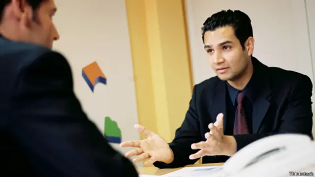 Во время собеседования