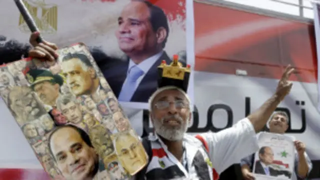 پوستر انتخاباتی سیسی