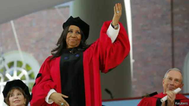 Selain Aretha Franklin, mantan presiden AS dan mantan walikota New York juga menerima penghargaan serupa.