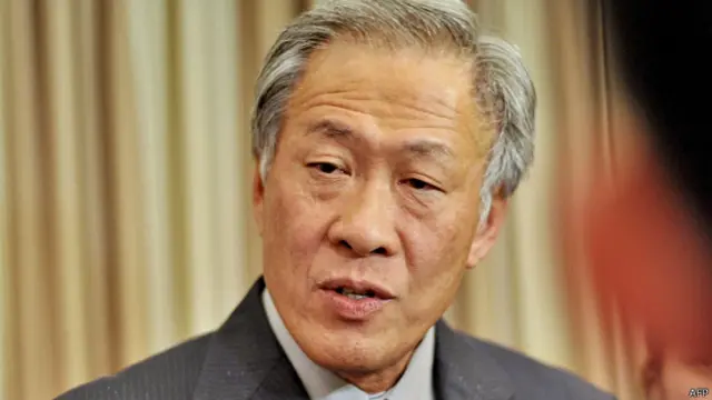 新加坡國防部長黃永宏（31/5/2014）