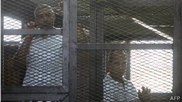 Periodistas detenidos en Egipto