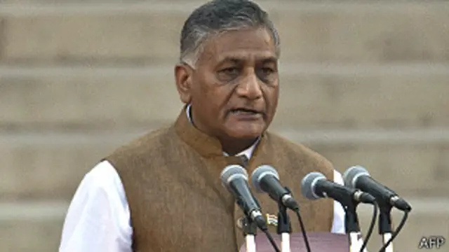 وی کے سنگھ کو ایک دیانت دار آفیسر سمجھا جاتا ہے