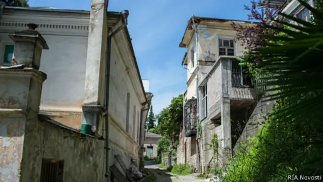 Многие в Абхазии разочарованы тем, что надежды на помощь России в улучшении <br>жизни не оправдались