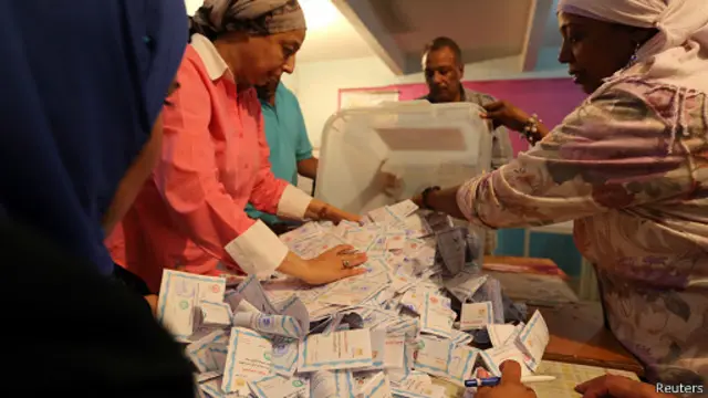 أظهرت النتائج الأولية فوزا كاسحا للسيسي