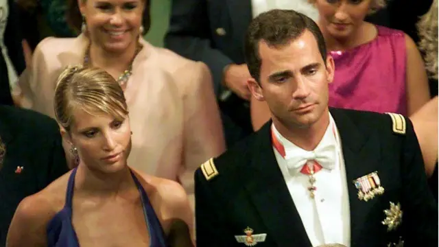 Felipe y la modelo Eva Sannum