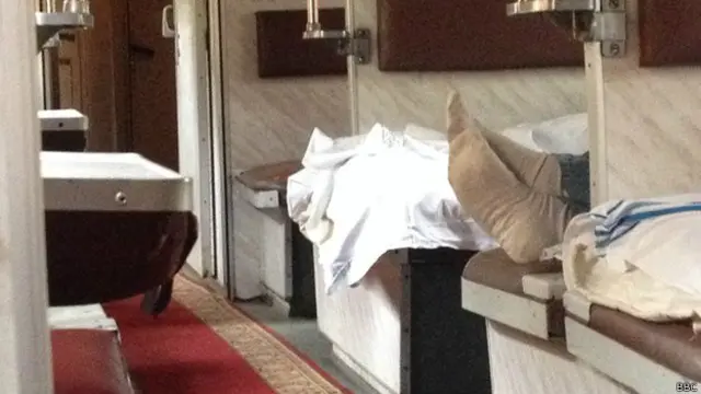 Із Москви до Донецька поїзд їде майже порожній