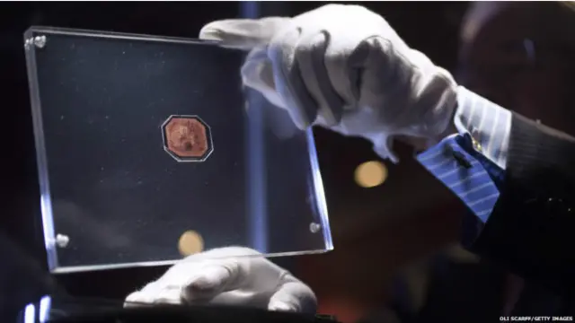 ब्रिटिश गयाना का वन-सेंट मजेंटा डाक टिकट